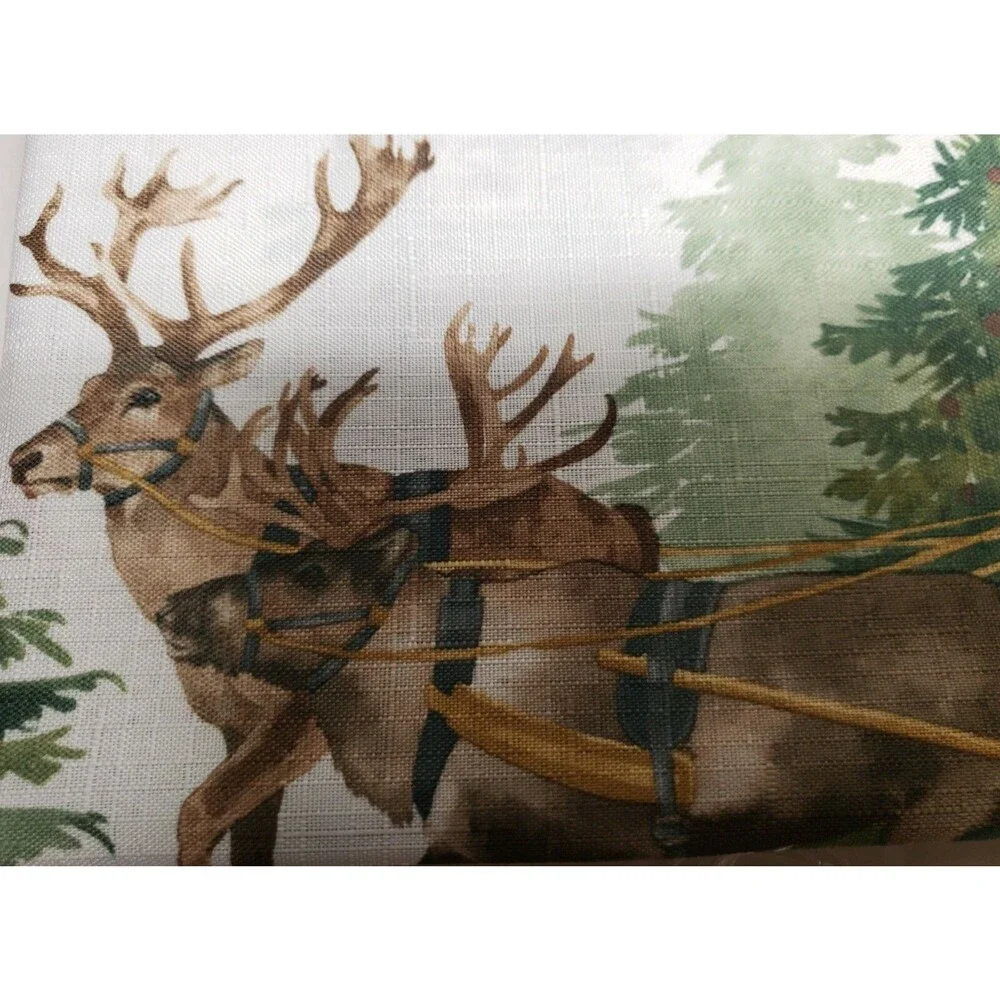 Printed Linen Tablecloth 60